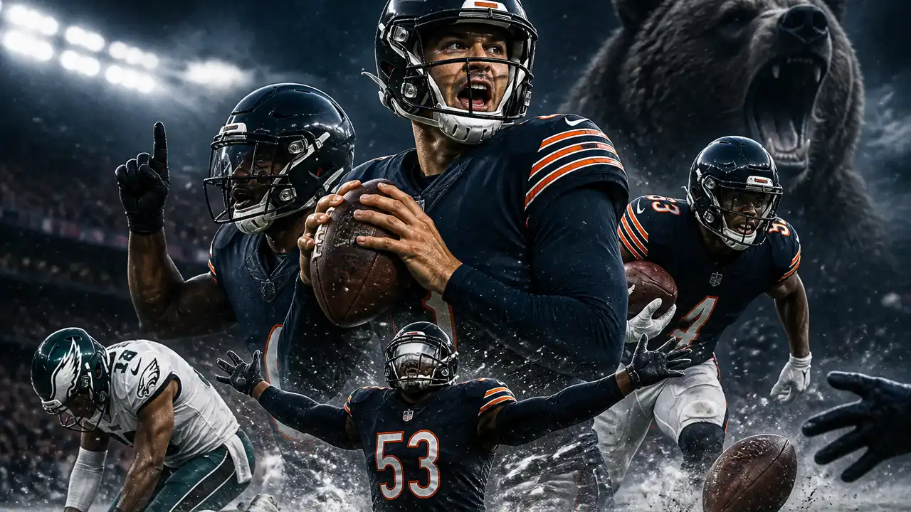 Keenum and Bears defense overwhelm Eagles 27-7 cover