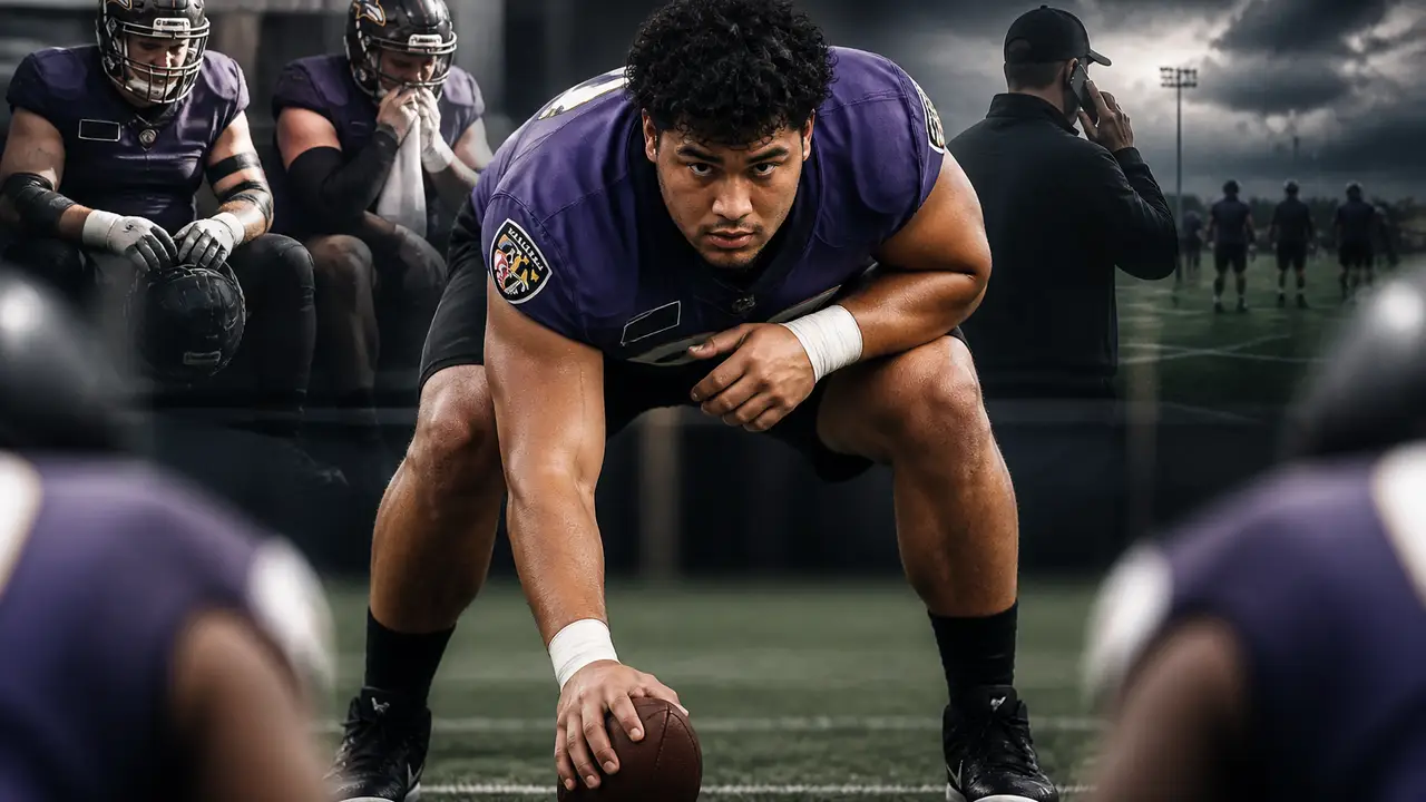 Ravens place Gwyn and Pocic on IR as Ioane remains at center cover