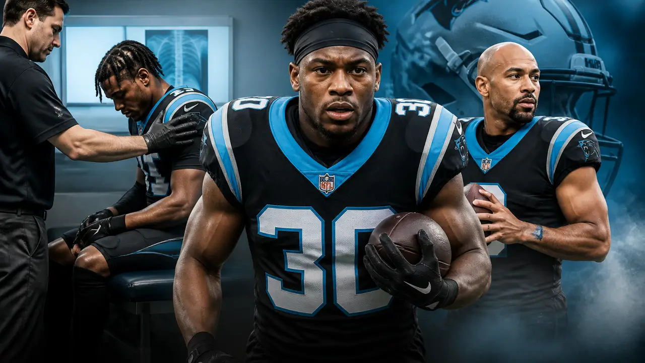 Jonathon Brooks heads to injured reserve, putting Chuba Hubbard back at the center of Carolina's backfield cover