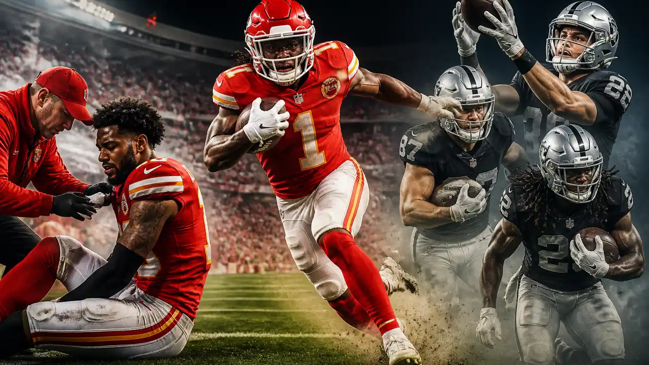 Walker powers Chiefs win as Thornton injury adds to receiver concerns cover