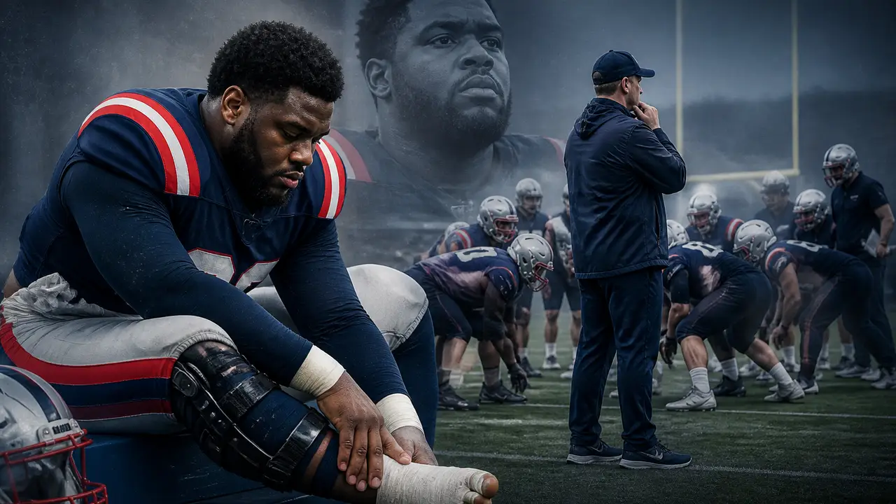 Mike Onwenu lands on injured reserve as Patriots reset their offensive line cover