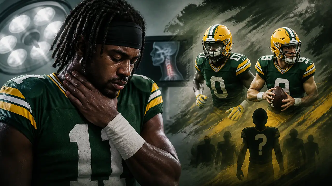 Jayden Reed's neck testing leaves Packers receiving plans unsettled cover