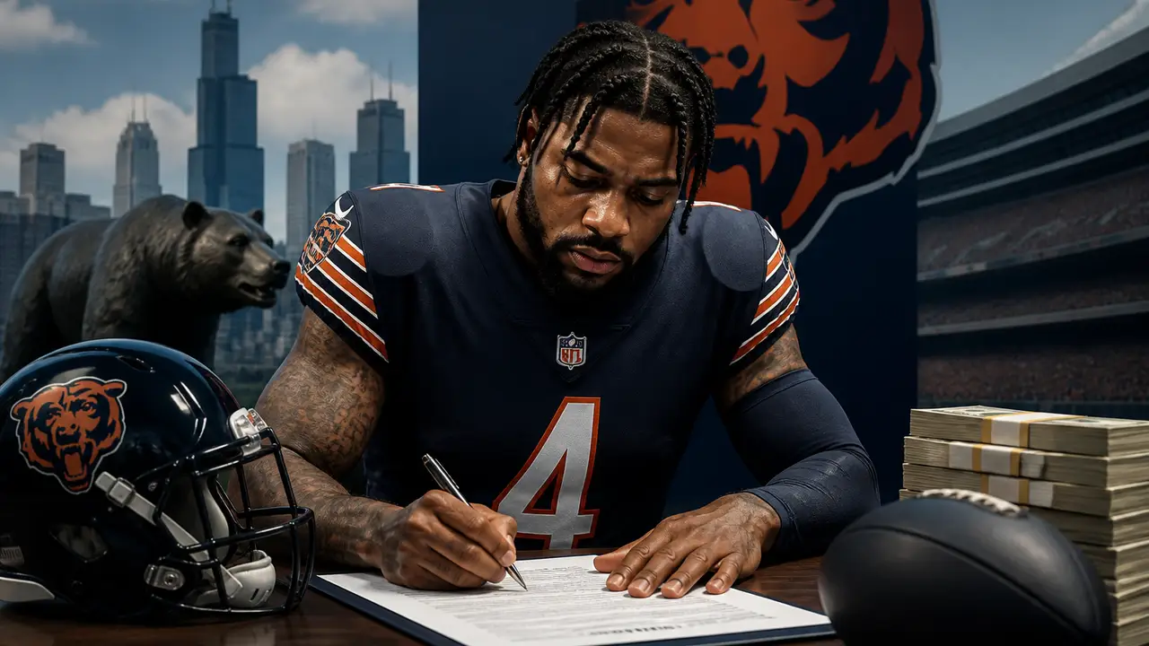 Bears and D’Andre Swift agree to $33.75 million extension, ESPN reports cover
