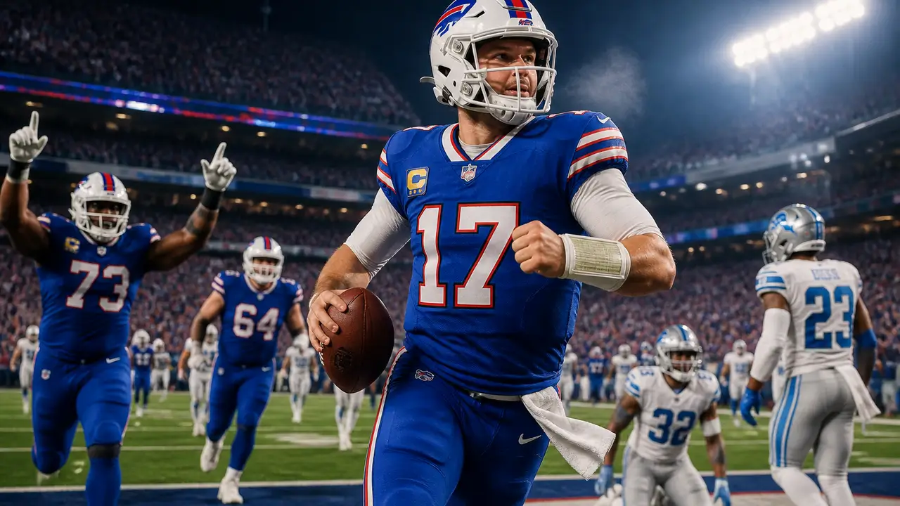 Josh Allen powers Bills past Lions 41-31 in new Highmark Stadium opener cover