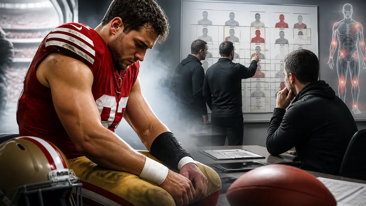 Bosa injury forces 49ers to weigh roster spot against IR return options cover