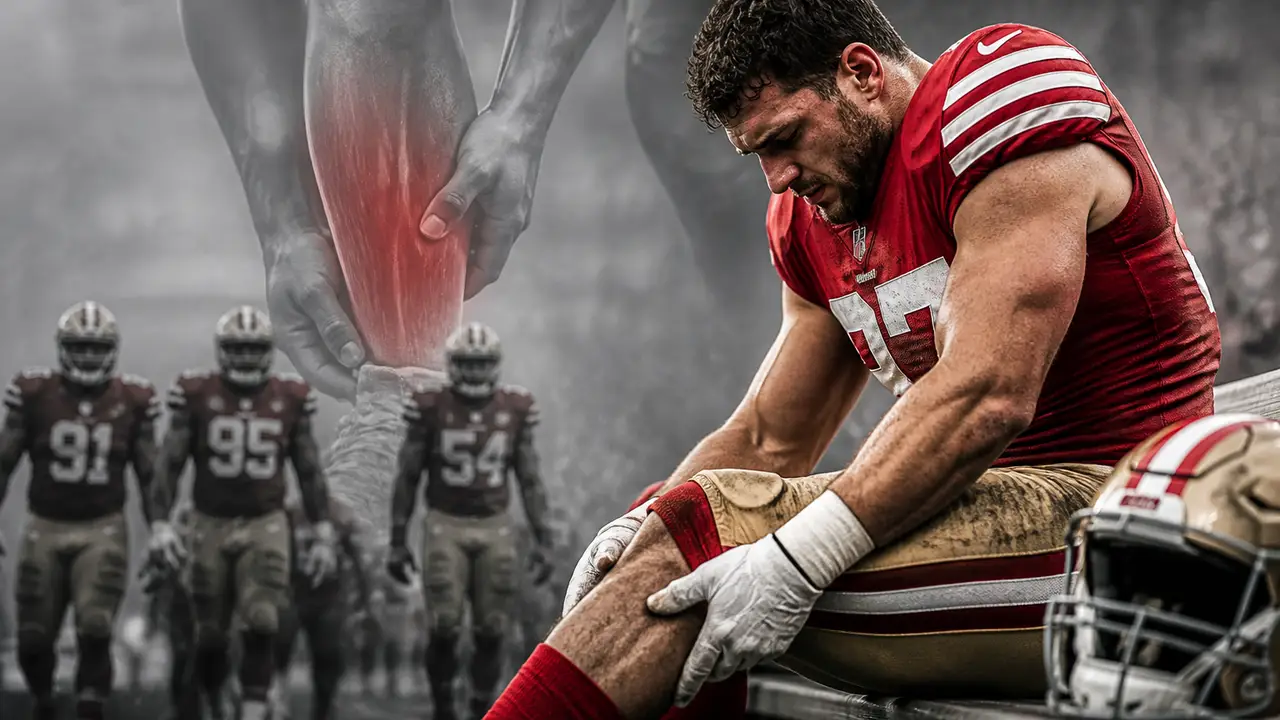 Nick Bosa's calf injury leaves 49ers with an injured-reserve decision cover