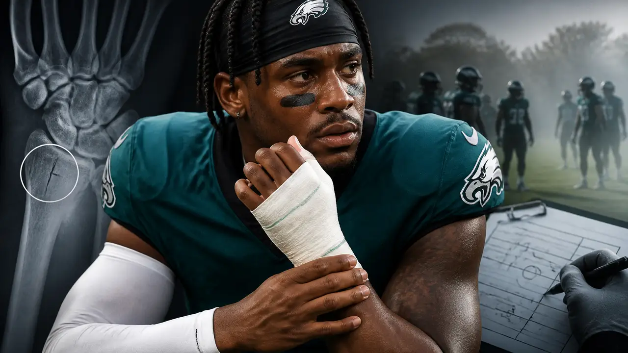 Carter reportedly playing through wrist fracture ahead of Rams game cover