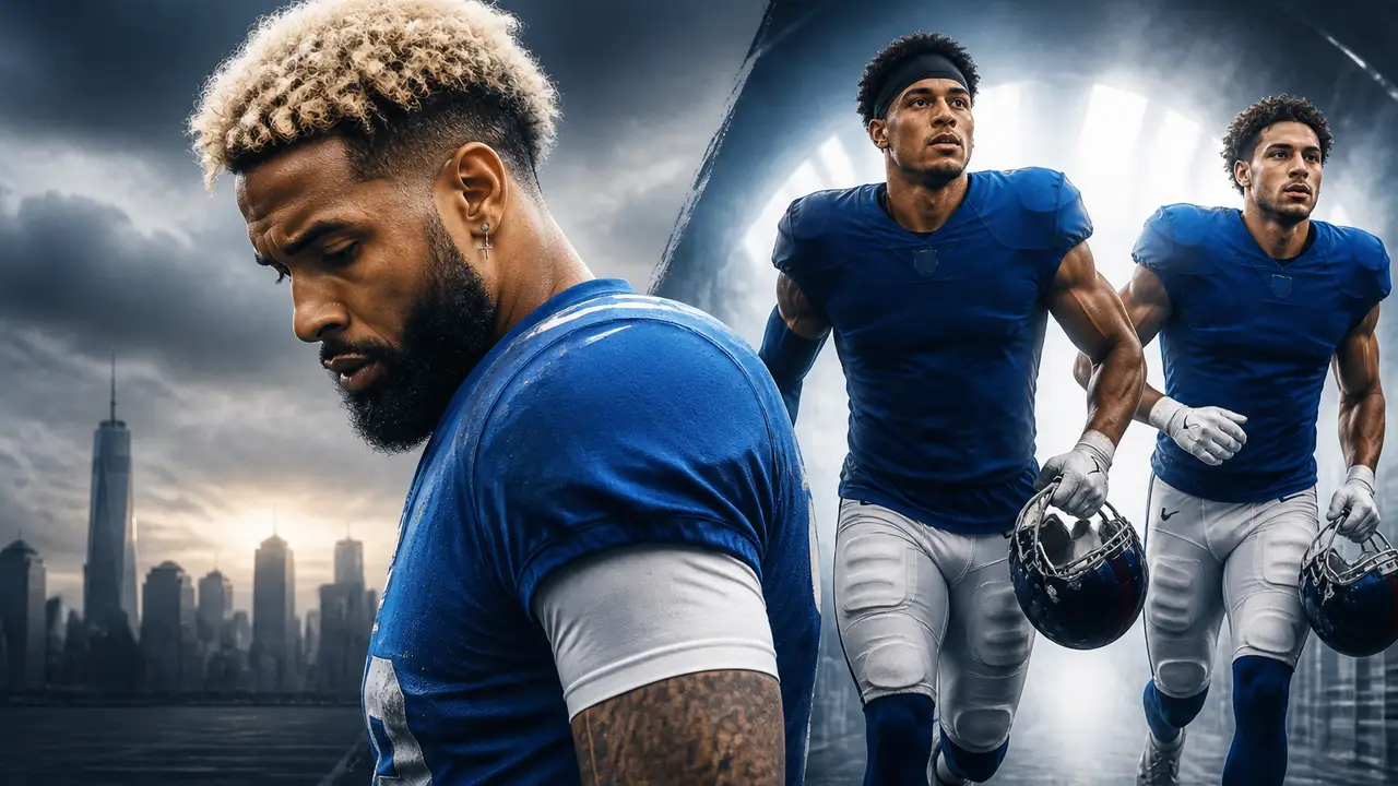 Giants release Odell Beckham Jr. and promote Berrios and Charlie Jones cover